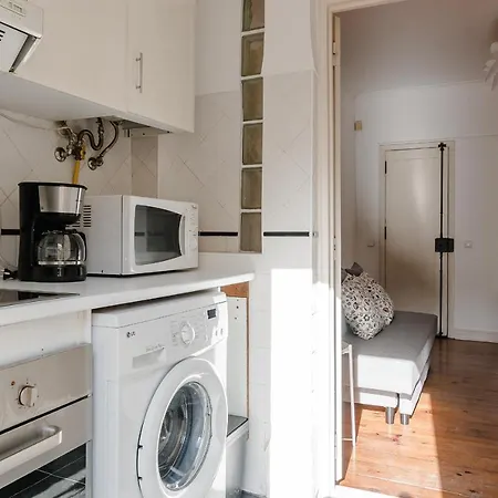 Lapa Meio - Apt. With Terrace Between Estrela And Santos Quarters Διαμέρισμα
